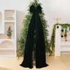 Christmas Decorative Super Large Bow 40*200cm Velvet Bows Knot Xmas Tree Decor Pendant Front Doors Outdoor Activities Party DIY