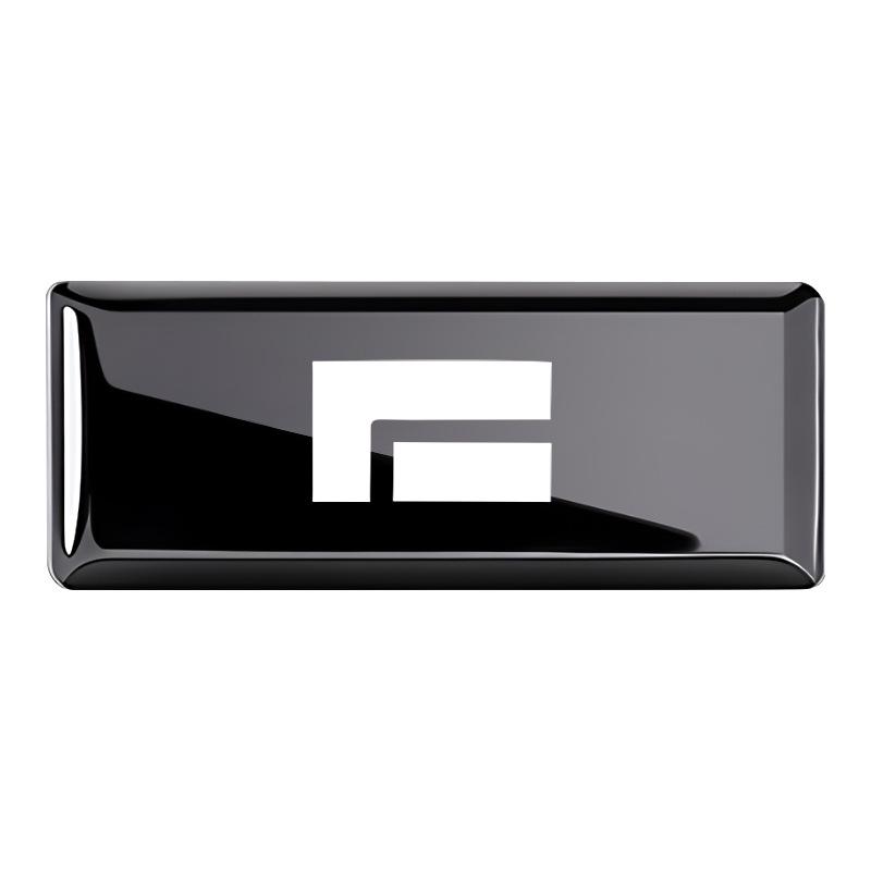 Ji Shi 01 Car Emblem Sticker: Personalized Interior & Exterior Modification