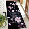 1Pcs Pink Cherry Blossom Design Non-Slip Washable Area Rug Runner for Entryway, Living Room, Bedroom & Patio