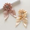 Satin Fabric Large Intestine Hair Band Diy Handmade Bow Streamer Ponytail Hair Rope Rubber Band