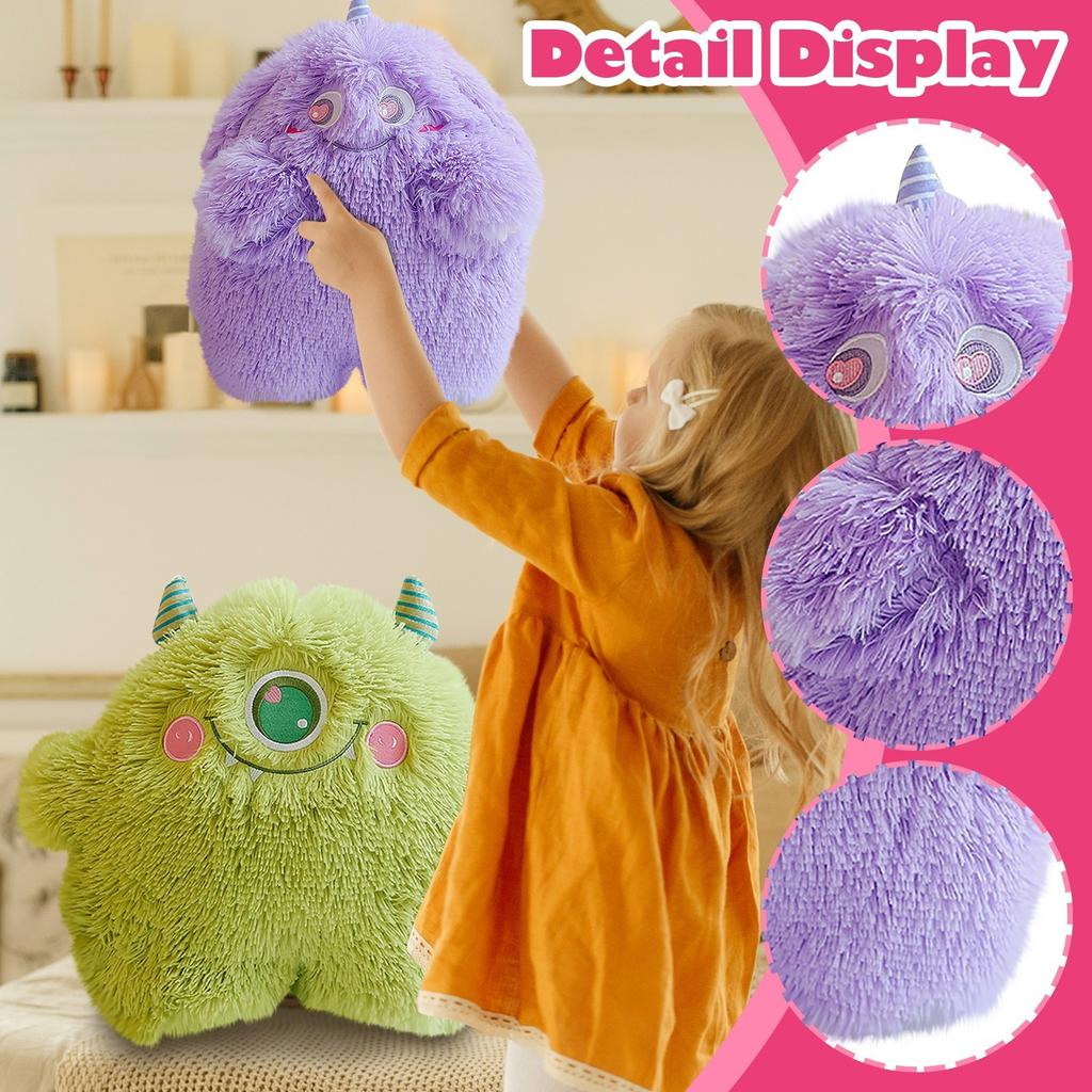 CartoonMonster Plush Toy Doll Big EyeMonster Doll Doll Children's Toy Gift Stall Pillow