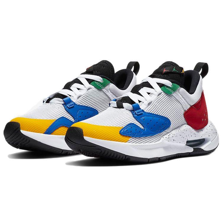 Air Jordan Air Cadence GS Olympics Rings Kids Sneakers Multi-Color White Black CQ9233-101
