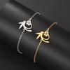 Sophisticated Hummingbird Charm Bracelet Adjustable Chain Handchain Women Fashion Wristband Bohemian Style Accessories