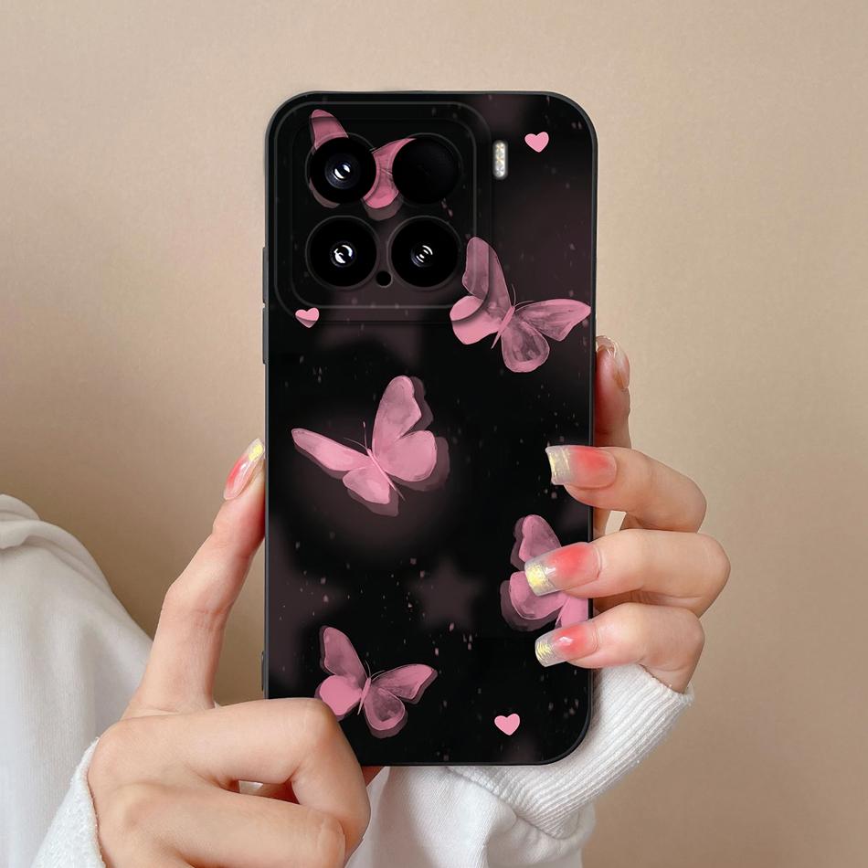 For Xiaomi 15 Pro Case For Xiaomi 14 Pro Phone Cases Various Style Soft Liquid Silicone Mi15 Mi14 Back Cover Anti Drop Bumper