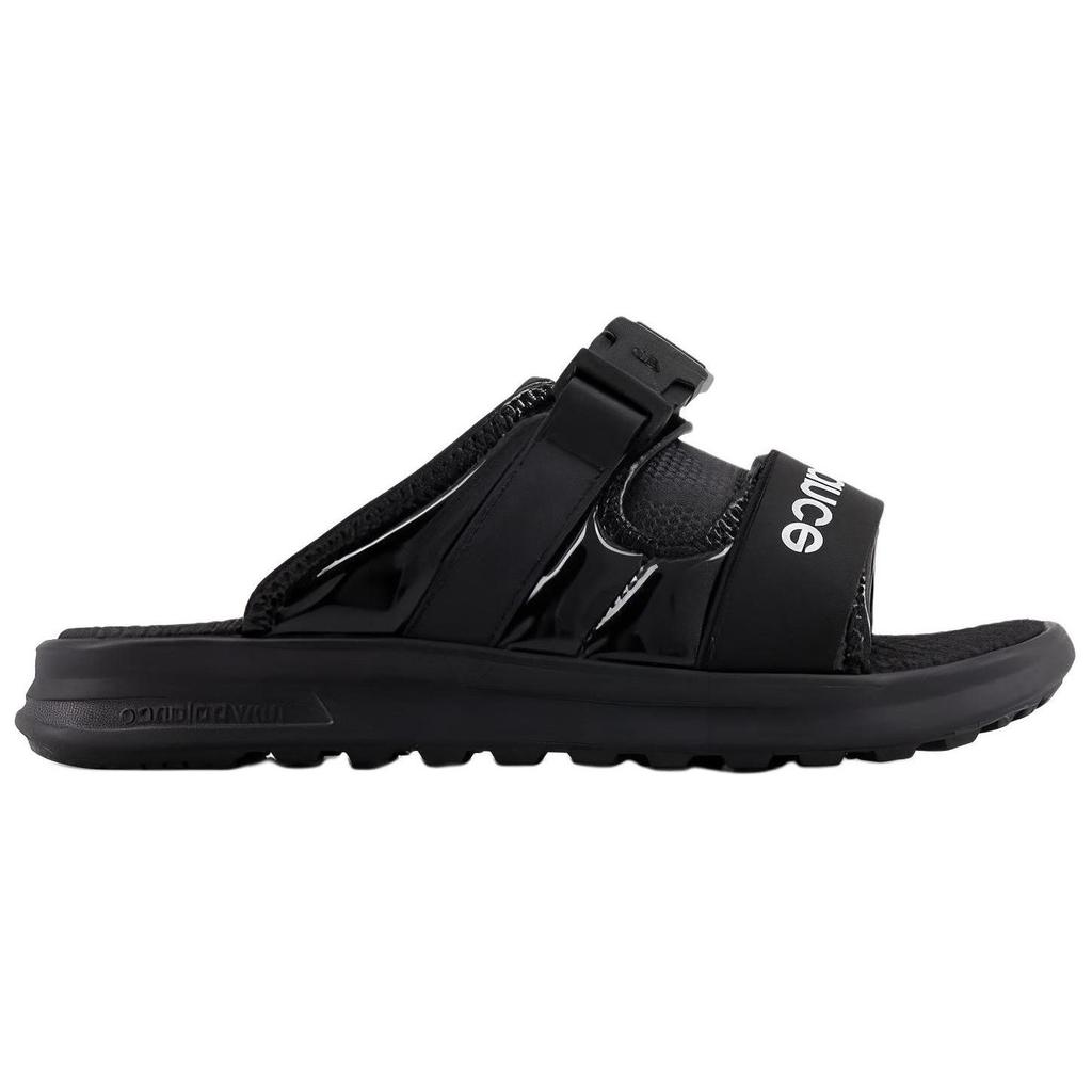 New Balance Nb 330 Versatile Comfortable Casual Slide Sandals Women Footwear Black White SWA330D3