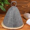 Anti Heat Sauna Hat Thicken Wool Felt Shower Cap Hair Turban Quickly Drying Towel Hats Sauna Bathroom Accessories