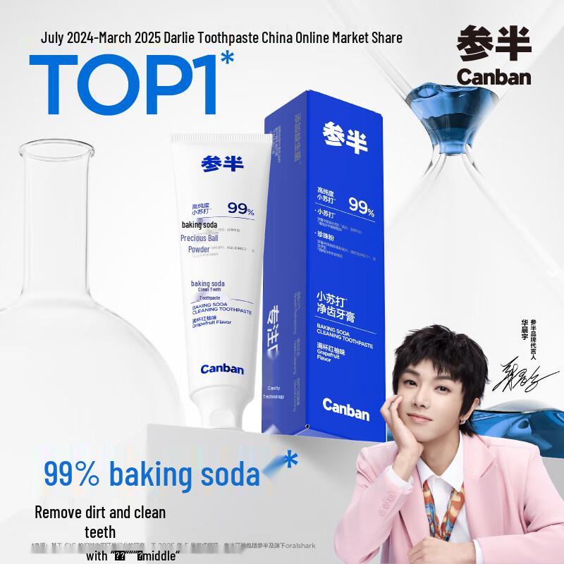 Can Ban Whitening & Fresh Breath Toothpaste