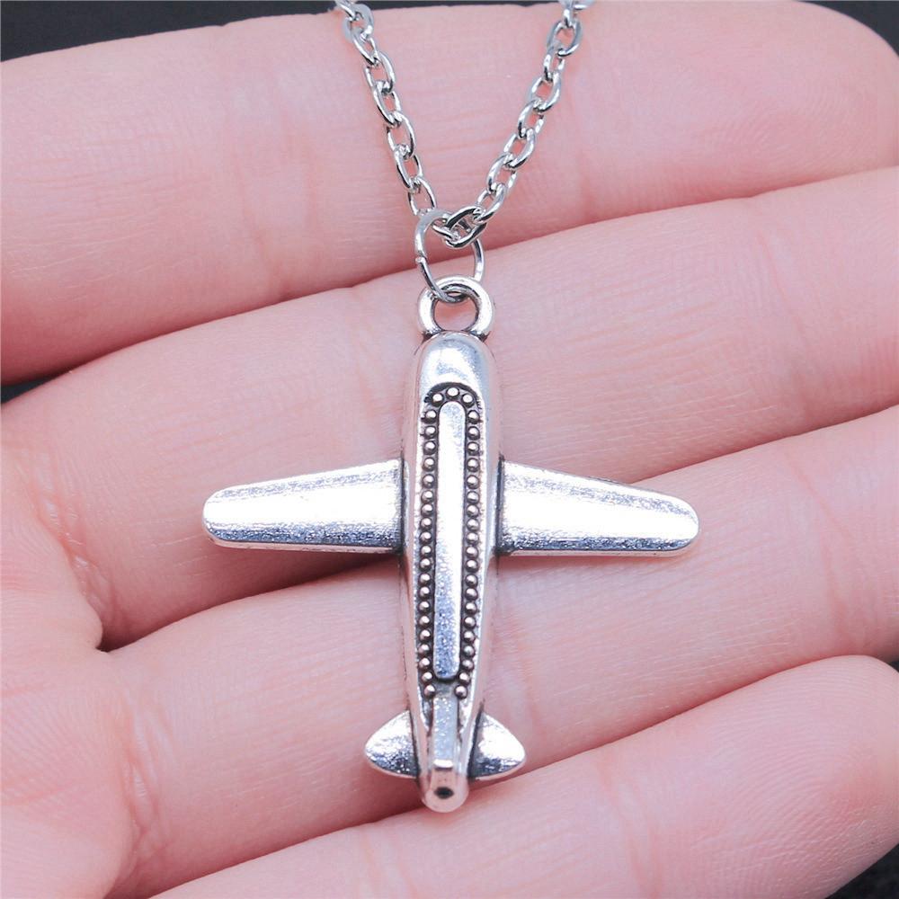 Halskette am Hals 43cm Kette Raumfahrt Reise Kinderschmuck Materialien QN066