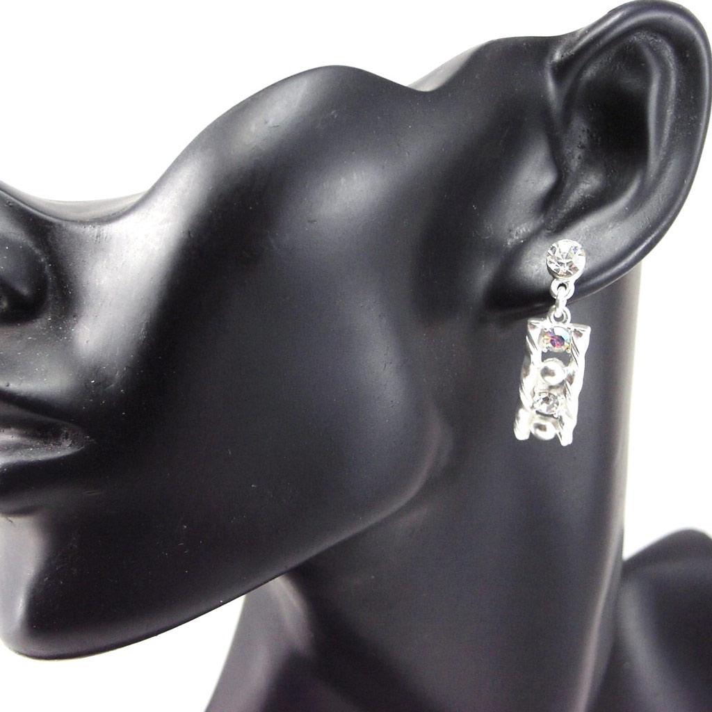 Dolce Vita [F4020] - Boucles Créateur 'DV - Illuminations' Argenté