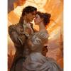 Vintage Romanticism Couple Painting Posters and Prints Canvas Printing Romantic Wall Art Picture for Living Room Home Decor Gift