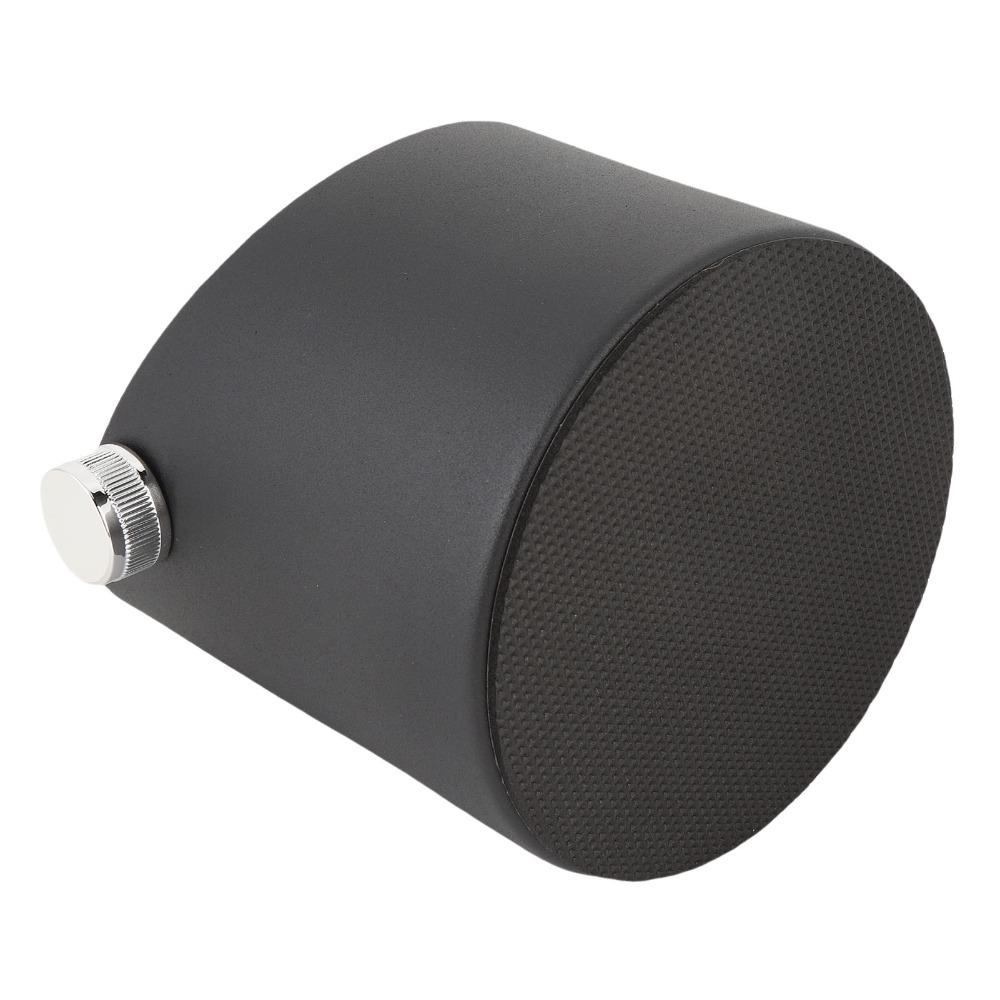 Carbon Steel Coffee Knock Box Removable Knock Bar 20-Puck Capacity Coffee Grounds Bin Slanted-Mouth Anti-Splash Design Puck Bin