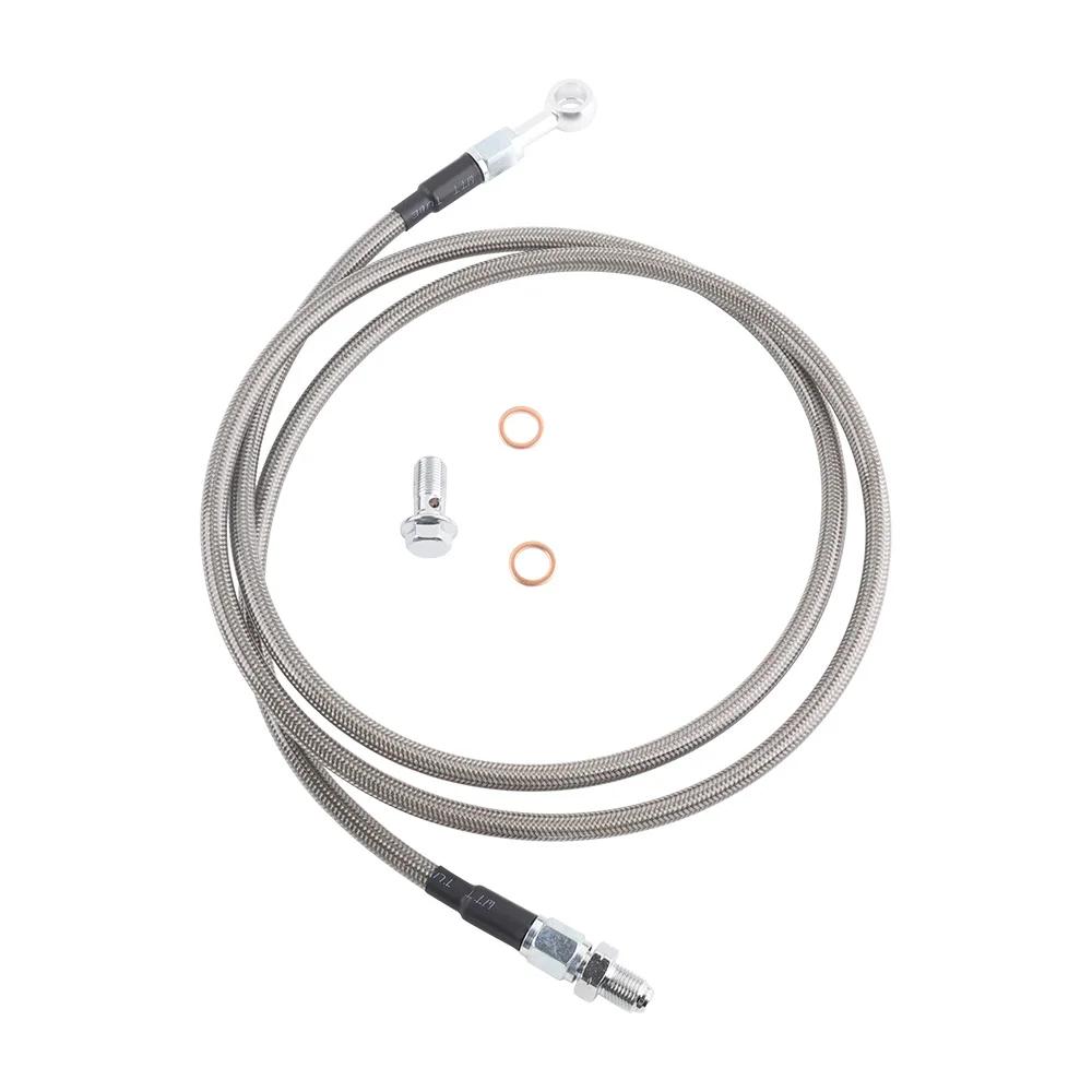 

Racing Car Stainless Steel Length 140-145cm Clutch Cable Line For Honda Civic 92-00 For Acura Integra 94-01 срібний