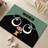 Cartoon Funny Soft Diatom Mud Bathroom Floor Mat Toilet Door Absorbent Mat Household Door Non-slip Mat