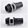 1Pc 20/25/32/40/50mm PVC Water Tank Connector, Thicken Fish Tank Drain Joint Aquarium Inlet Outlet Supply Pipe Joint Fittings