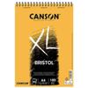 Bloc Spirale - CANSON - XL Bristol - 50 Feuilles - Format A4 - Papier Extra Blanc Lisse