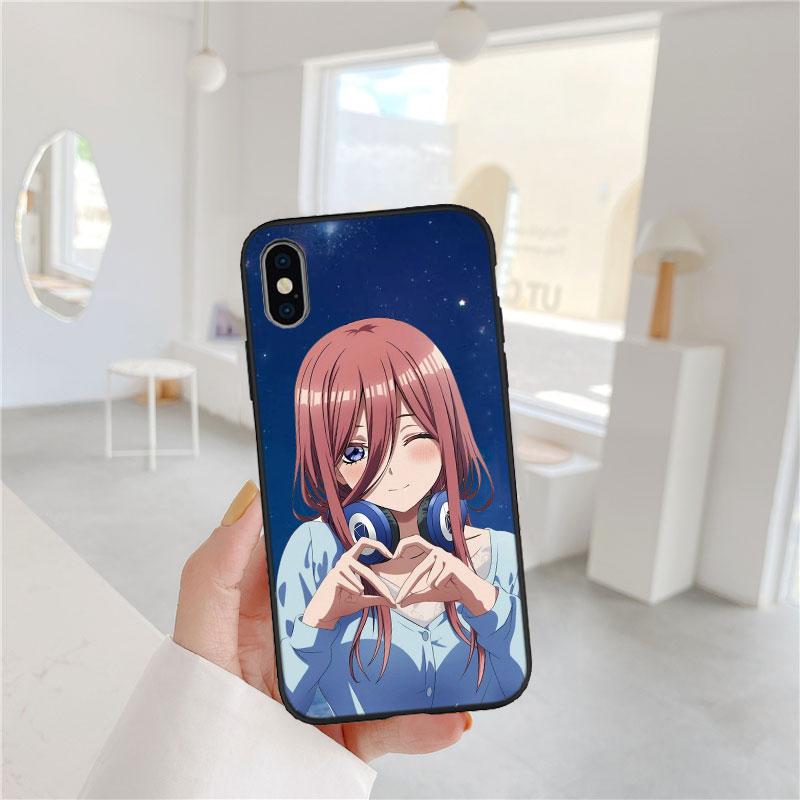 LO62 Miku Nino Itsuki Nakano Phone Case for Samsung Galaxy Note 10 20 S23 S24 S25 Ultra FE Plus Edge Lite A02S A35 A07 A17