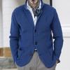 Men's Turtleneck Slim Fit Knit Cardigan Suit Outwear Plus Size.