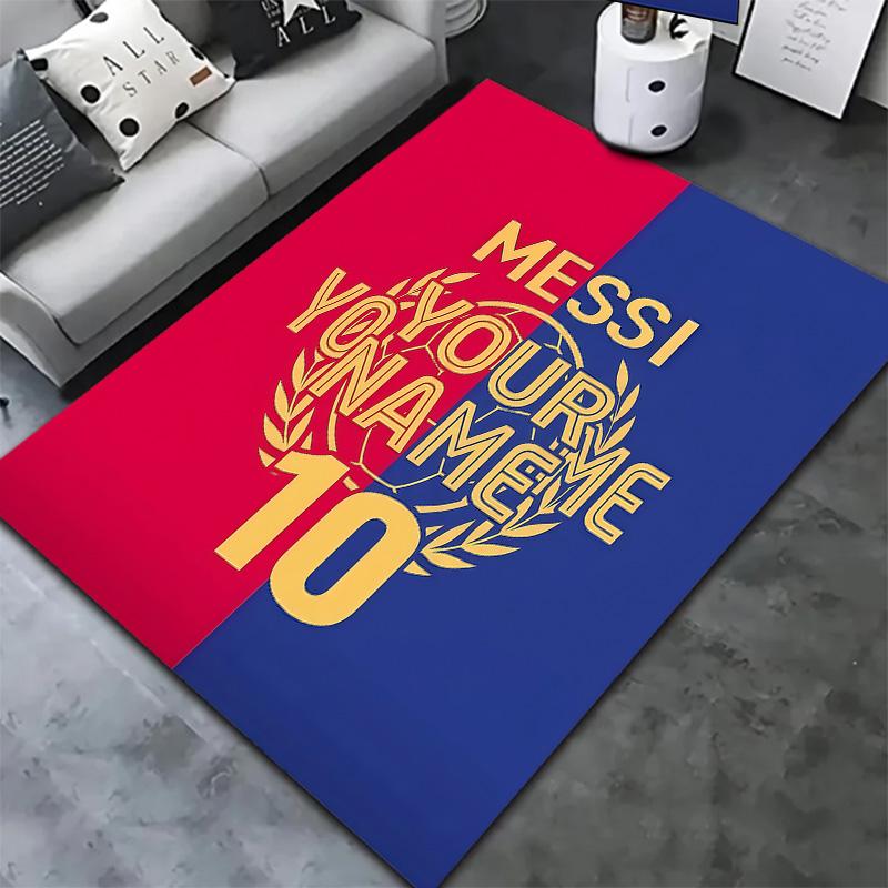 Messi Custom Name Carpet Rug For Living Room Bedroom Home Sofa Decoration Kids Play Nonslip Floor Mat