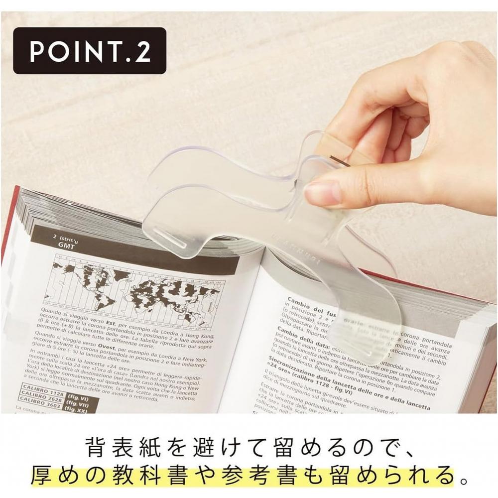 Sunstarstationery Clip Silent White 2 Pcs Set N3623319