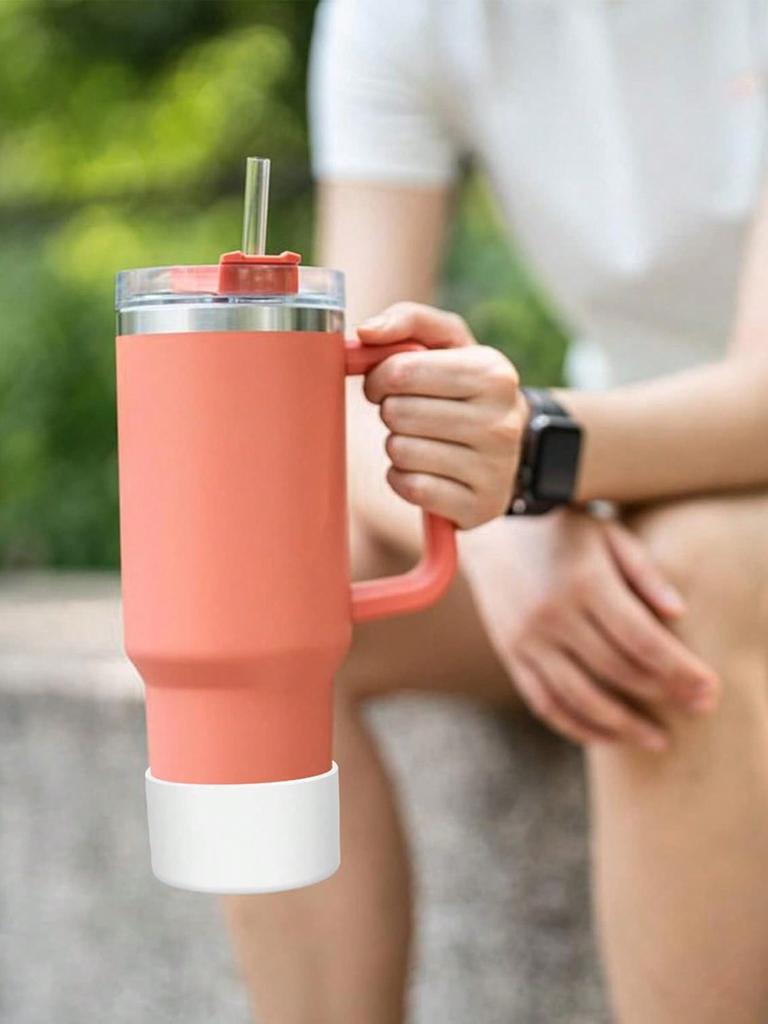 Silicone Cup Sleeve, Anti-slip and Heat-insulating Cup Sleeve, Universal Silicone Cup Bottom Pad