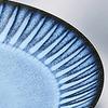 Hasami ware Rizaemon kiln BLUE carved fruit plate 391163