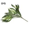 Lifelike Simulated Flowers Artificial Green Leaves DIY Plant for Garden Decor