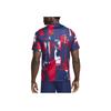 Nike Maglia da Calcio Pre-Partita Uomo PSG Academy Pro Casa Dri-FIT Blu Navy Rosso FN9657-411