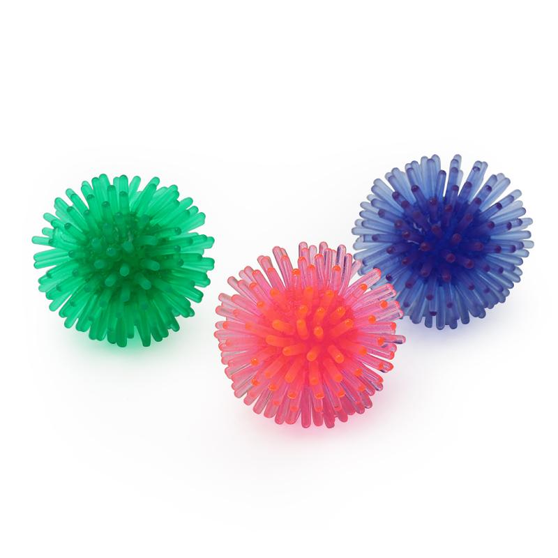 5PCS PVC Soft Thorn Ball Cat Toy Colorful Small Ball Cats Pet Toys