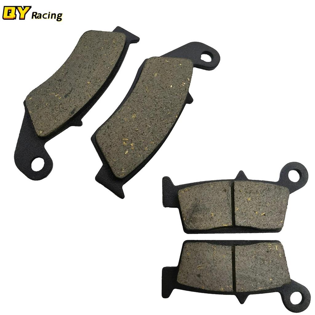 Front and Rear Brake Pads For Kawasaki KX125 KLX250 HONDA CRF230L CR125R CR250R XR250R XR250L XR400R CR500R XR600R XR650L XR650R