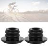 1 Pair Aluminum Alloy Road Bike   Handlebar Handle Grip Bar End Plug   Parts(gold)