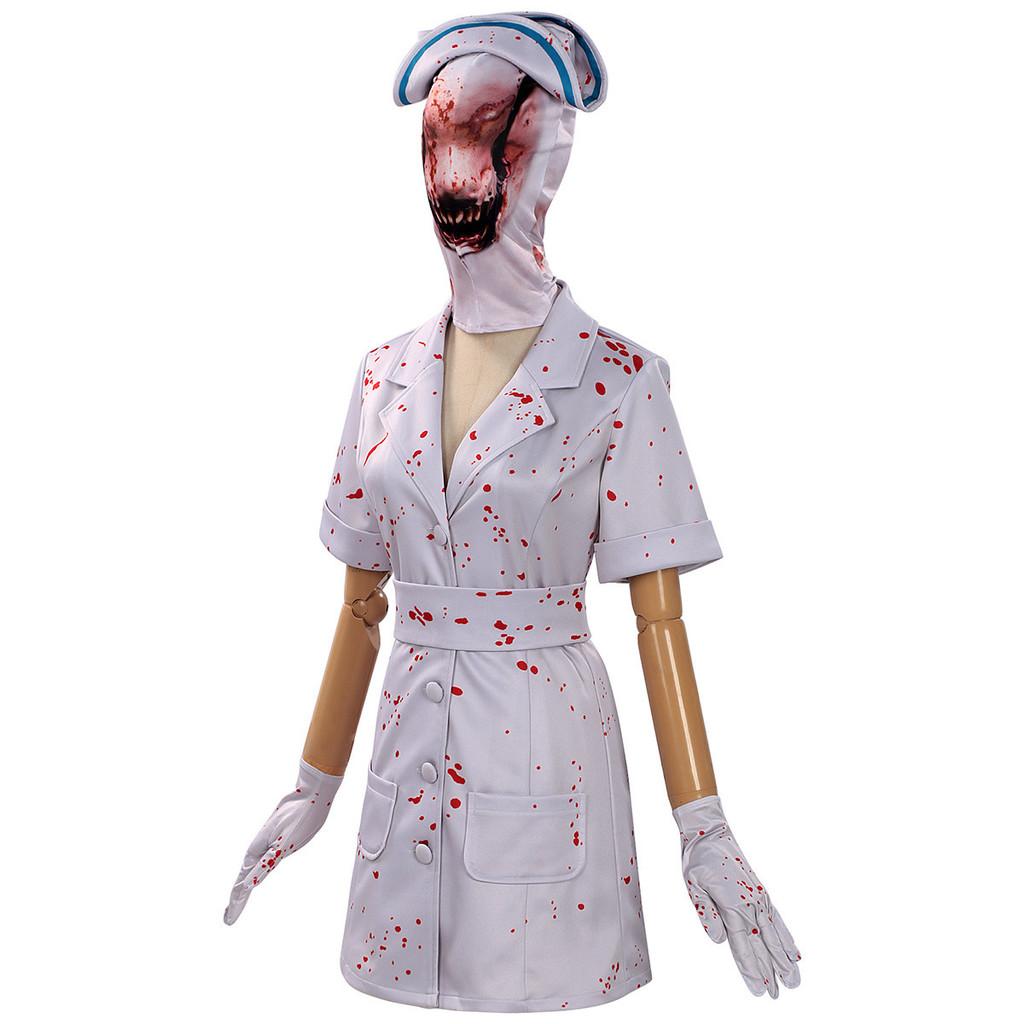 Kostým sestřičky ze Silent Hill na Halloween Hororové Role Play pro Dívky a Chlapce