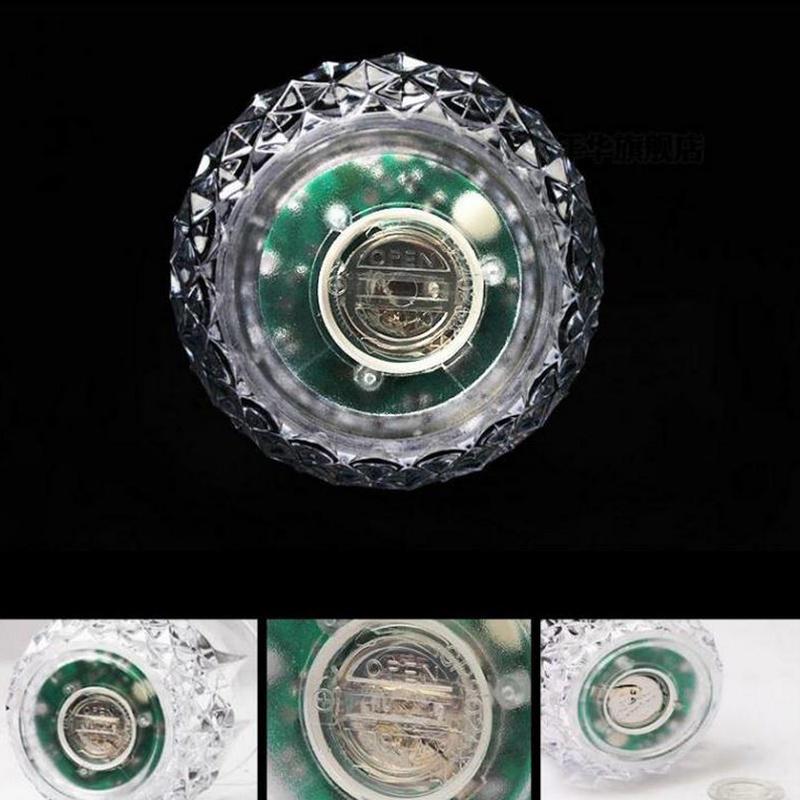 Trvalý jedinečný LED sklenice na víno s osvětlením Barware Drink Cup transparentní pohár KTV