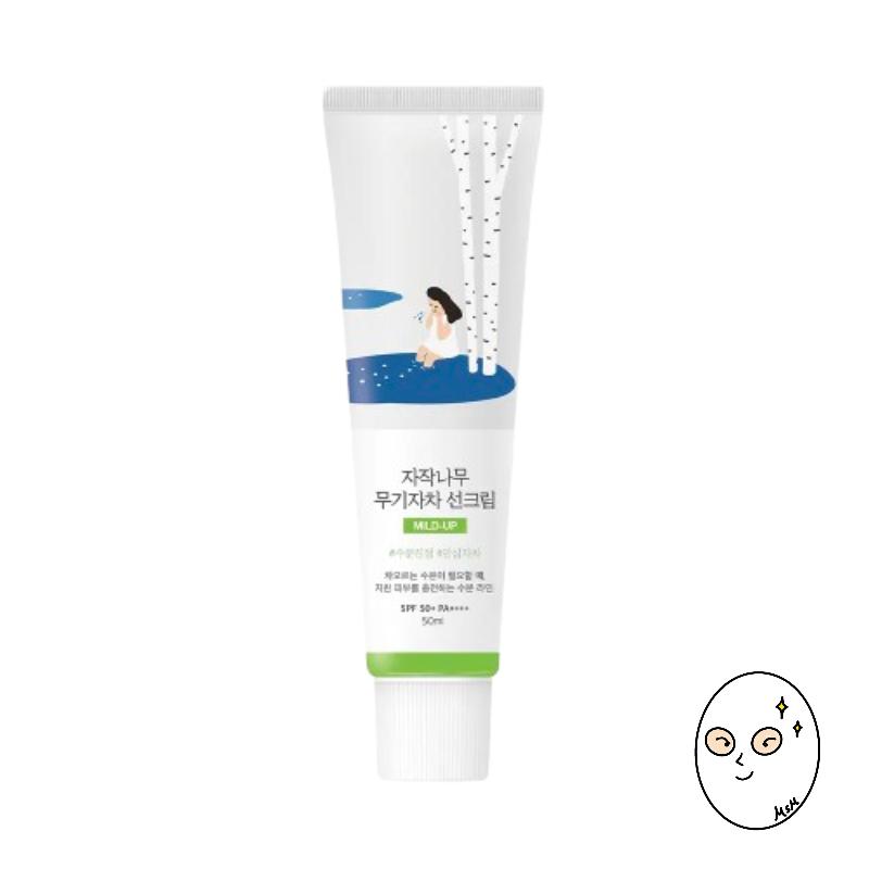 Round Lab Birch Juice Moisturizing Mild-up Sun Cream SPF50+ PA++++ 50ml