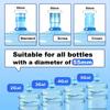 55mm Universal Silicone Water Dispenser Cap For 5 Gallon Bottles Dust Proof Seal Lid Blue