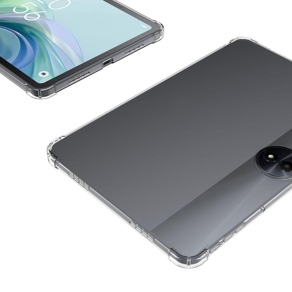Shockproof Anti-Fall Transparent TPU Case for TCL Tab 8/11 Gen 2 11FE Note A1 Nxtpaper Plus 2026 Tab 10L Gen4 with 4 Corner Airbag Protective Cover