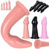 4 Sizes Long Anal Plug Big Anal Dialator Dildo Huge Long Large XL Anal Plug Training Expansion Butt Plug Sex Toys for Women Gay