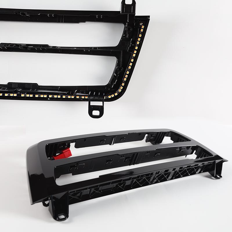 Dashboard Middenconsole Sfeerverlichting Interieur 2 Kleuren Radio AC Paneel LED Trim Voor BMW 3 4 serie F30 F31 F32 F33 F34 F36