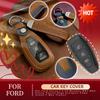 Araba Uzaktan Kumanda Anahtar Kılıfı Kapak Kabuk Fob Ford Focus 3 4 ST Fiesta Fusion Kuga Ecosport Mondeo MK3 MK4 Koruyucu Aksesuarlar