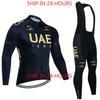 Winter Pro  Cycling Jersey 20D Bike Pants Suit Men Women Thermal Fleece MTB Road Bike Maillot Clothing Bicycle Jacket
