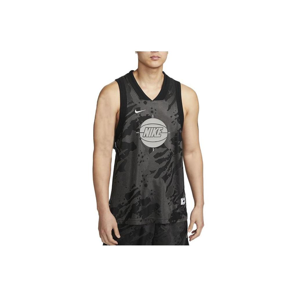 Nike Camisas de Basquete Dri Fit Masculinas Pretas Moderadas DX0258-010