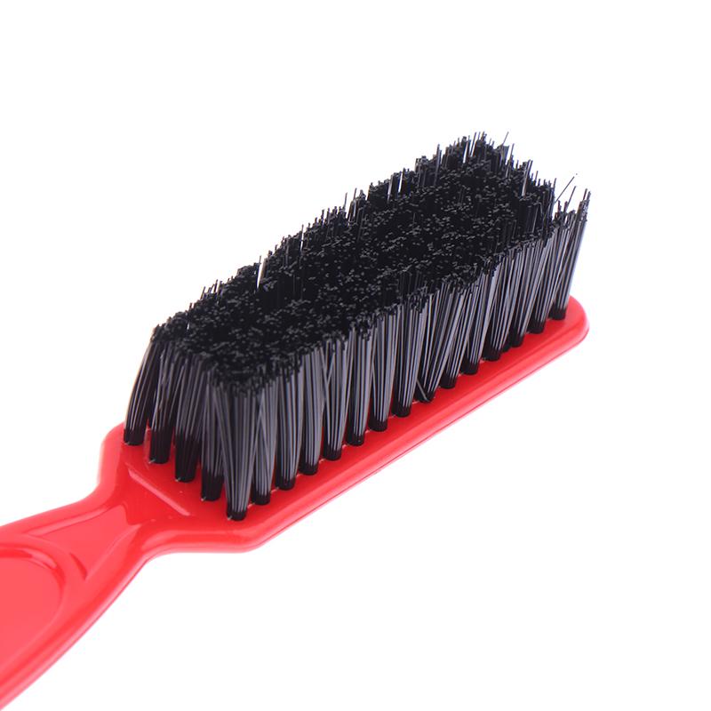 Kunststoffgriff Friseur Weiche Haarreinigungsbürste Barber Neck Duster Gebrochenes Haar entfernen Kamm Haarstyling-Tools Kamm
