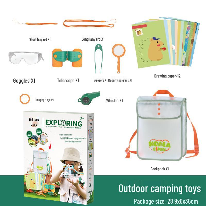 Science Experiment Kit: Insect Observation Box with Magnifying Glass & Animal Catcher