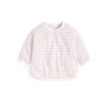 Girl Long Sleeves T-Shirt 2024 New Arrival Spring & Fall Boy's 3/4 Sleeve Kids Stripes Bottoming Shirt Baby 100% Cotton Coat