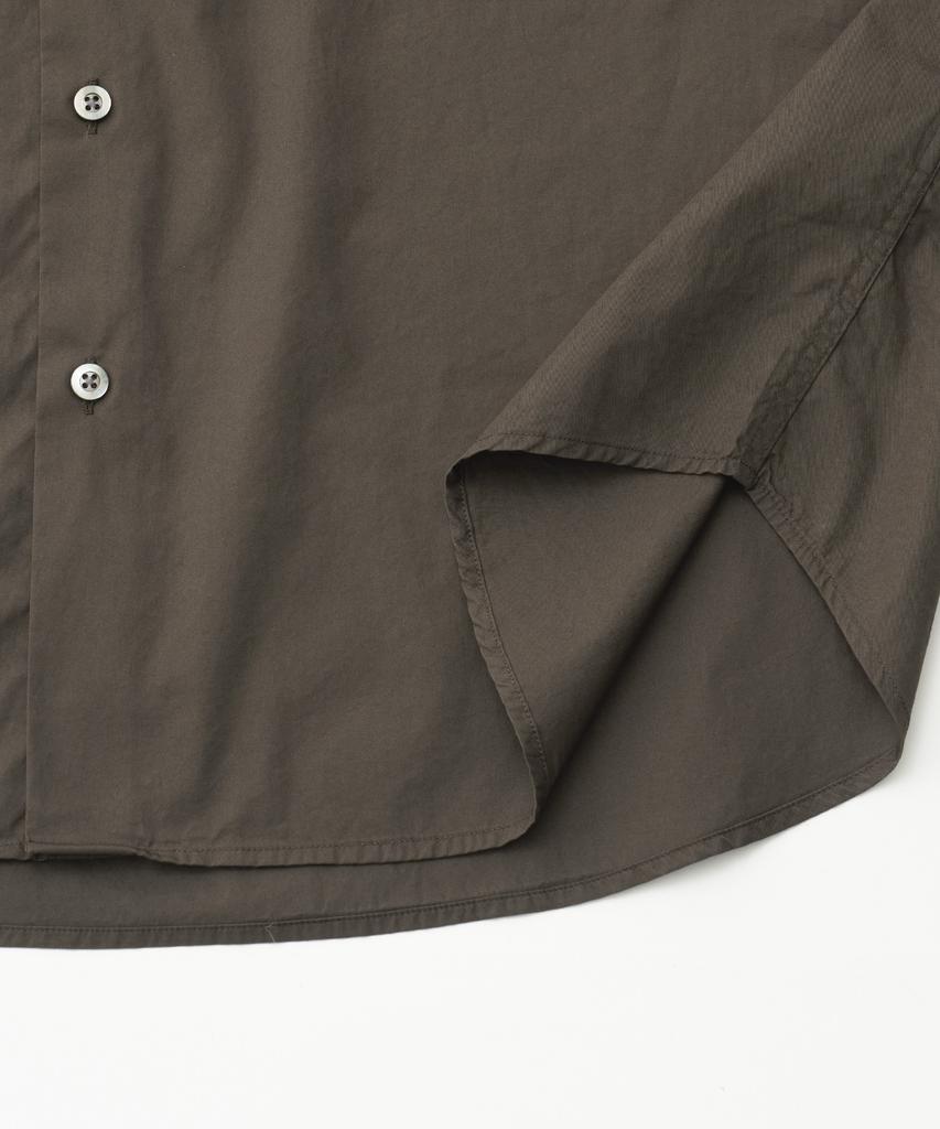ANOTHER OFFICE Volume Shirt (Mild Brown)