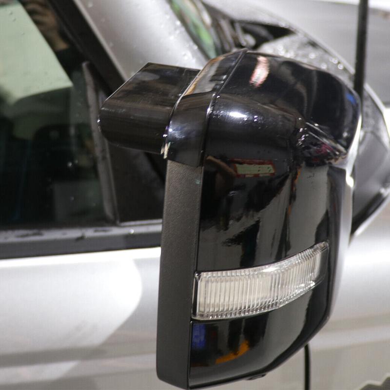 Rhyming Car 2pcs Side Rearview Mirror Rain Visor Eyebrow Guard Trim Car Accessories Fit For Ford Bronco  2022  2 / 4