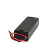 1/2/3/4 Slots AA Battery Holder 1.5V/3V/4.5V/6V AA Battery Storage Box With Leads Wirees ON/Off Switch Screw Cap Case Back Cover