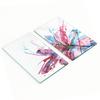 Durable and Stylish Glass Boards with an Abstract Flower Pattern 2x30x52 Cm