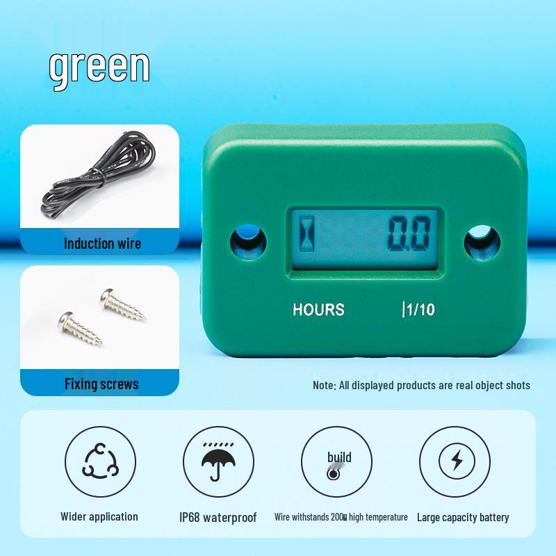 Motorcycle, Chainsaw, Lawnmower, ATV, Go-Kart Engine Hour Meter & Timer