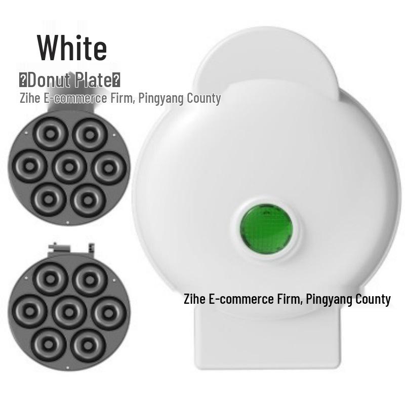 Mini Waffle, Bread, Crepe, and Sandwich Maker - All-in-One Breakfast Machine