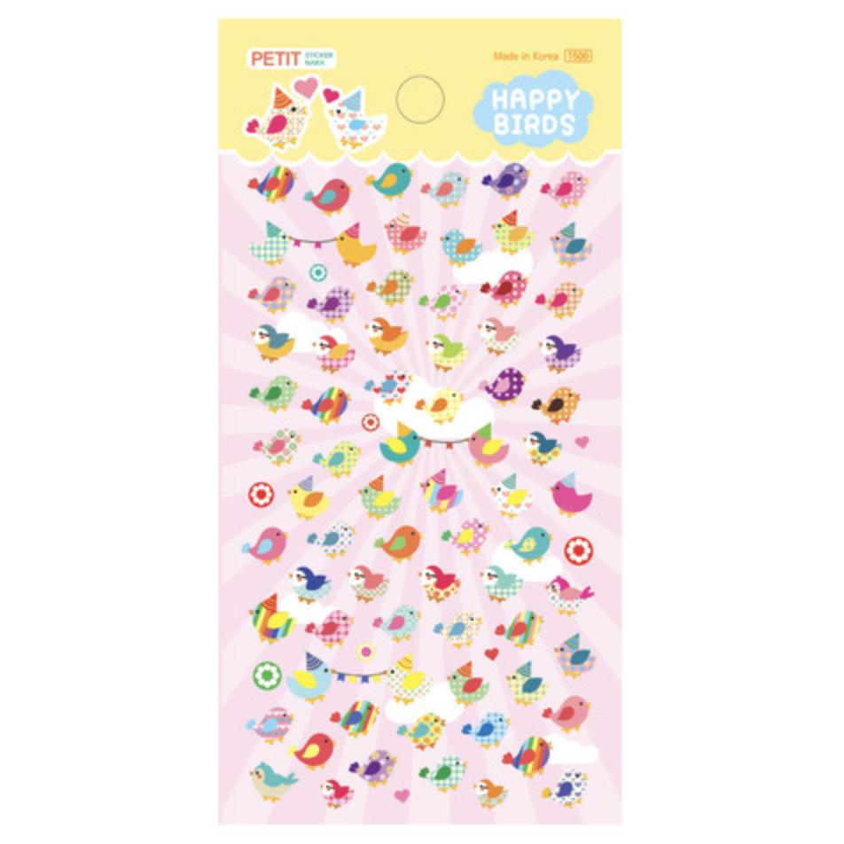 Petit Fancy Sevimli Hayvan Çıkartmaları (Her Biri 10 Adet) - 27 Seçenek (Üç Boyutlu/Kore/Dekorasyon/Kendin Yap Scrapbooking)